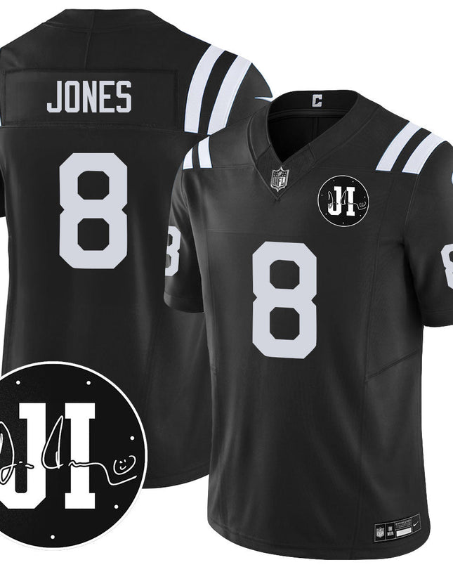 Men's Indianapolis Colts Limited 2025 Jersey - Memorial Patch for Jim Irsay - All Stitched INDCOL_KDZ - KINDOZY