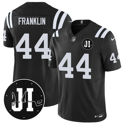 Men's Indianapolis Colts Limited 2025 Jersey - Memorial Patch for Jim Irsay - All Stitched INDCOL_KDZ - KINDOZY