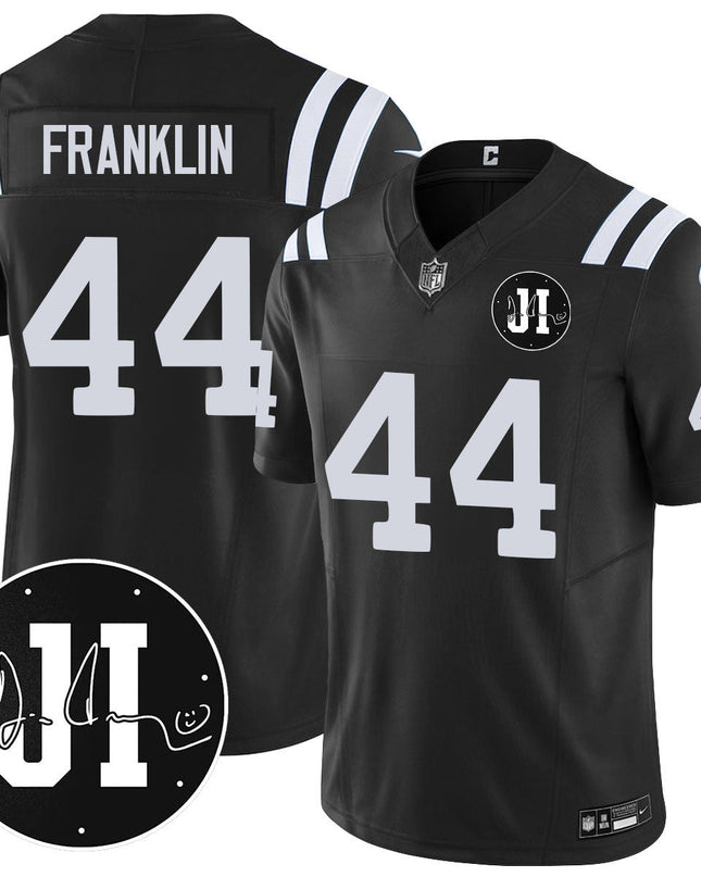 Men's Indianapolis Colts Limited 2025 Jersey - Memorial Patch for Jim Irsay - All Stitched INDCOL_KDZ - KINDOZY