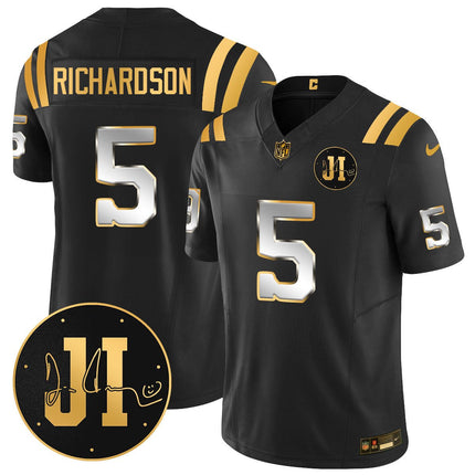 Men's Indianapolis Colts Limited 2025 Jersey - Memorial Patch for Jim Irsay - All Stitched INDCOL_KDZ - KINDOZY