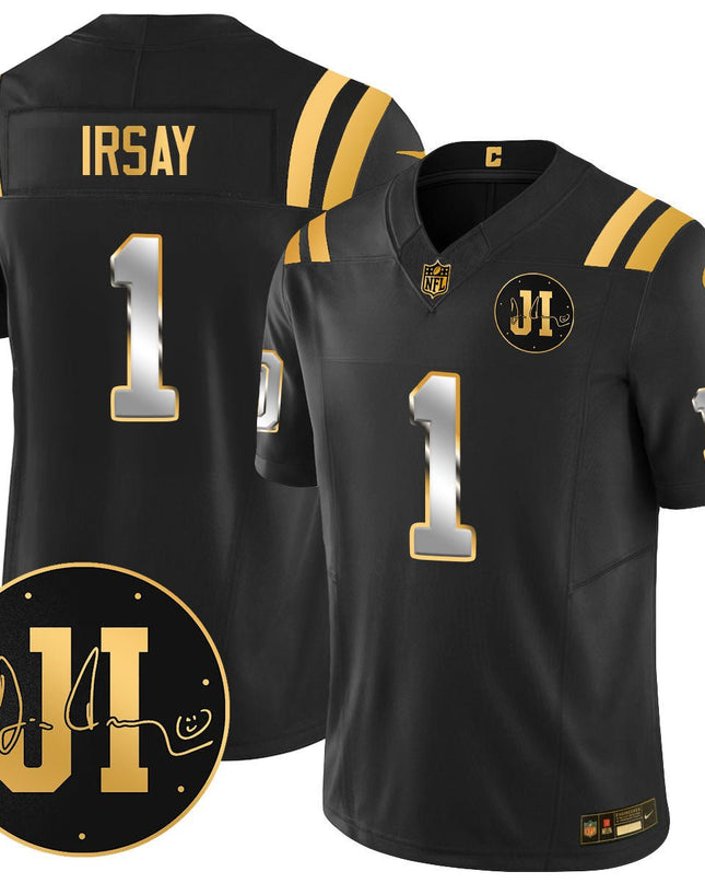 Men's Indianapolis Colts Limited 2025 Jersey - Memorial Patch for Jim Irsay - All Stitched INDCOL_KDZ - KINDOZY