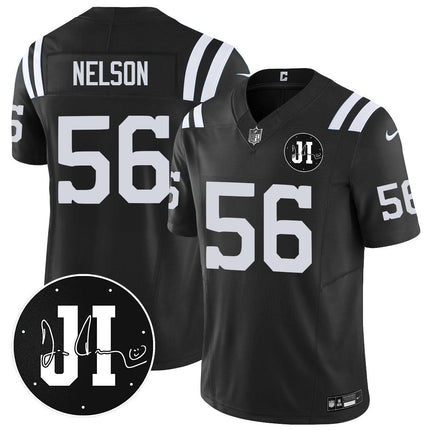 Men's Indianapolis Colts Limited 2025 Jersey - Memorial Patch for Jim Irsay - All Stitched INDCOL_KDZ - KINDOZY