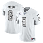 Josh Jacobs - 8 (3 star) / White 2 / S