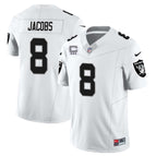 Josh Jacobs - 8 (3 star) / White 1 / S