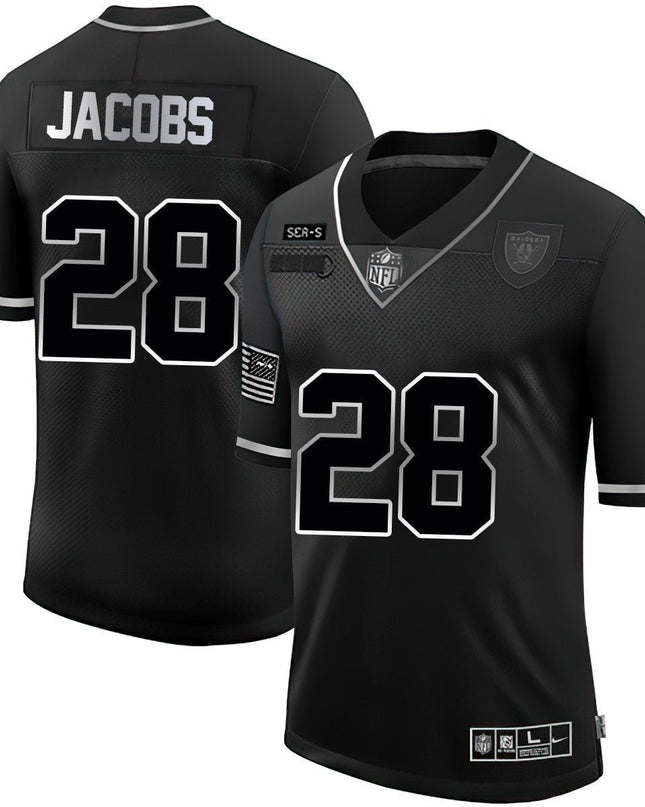 Men's Las Vegas Raiders Salute To Service Jersey – All Stitched LVRAI_KDZ - KINDOZY