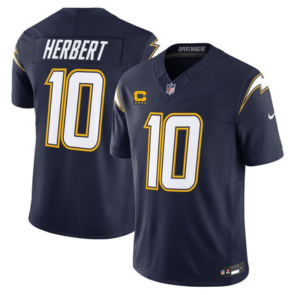 Men's Los Angeles Chargers 2025 Alternate Charger Power Vapor Limited Jersey - All Stitched LAC_KDZ - KINDOZY