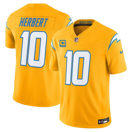 Men's Los Angeles Chargers 2025 Alternate Charger Power Vapor Limited Jersey - All Stitched LAC_KDZ - KINDOZY