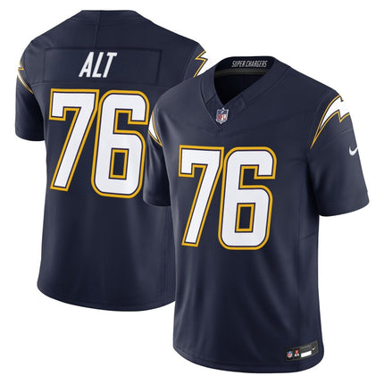 Men's Los Angeles Chargers 2025 Alternate Charger Power Vapor Limited Jersey - All Stitched LAC_KDZ - KINDOZY