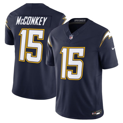 Men's Los Angeles Chargers 2025 Alternate Charger Power Vapor Limited Jersey - All Stitched LAC_KDZ - KINDOZY