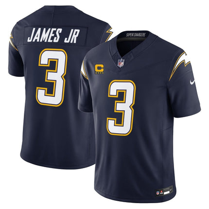 Men's Los Angeles Chargers 2025 Alternate Charger Power Vapor Limited Jersey - All Stitched LAC_KDZ - KINDOZY