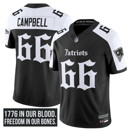 Men's New England Patriots 'Gothic Revolution Edition' Vapor Limited Jersey - All Stitched NEPAT_KDZ - KINDOZY