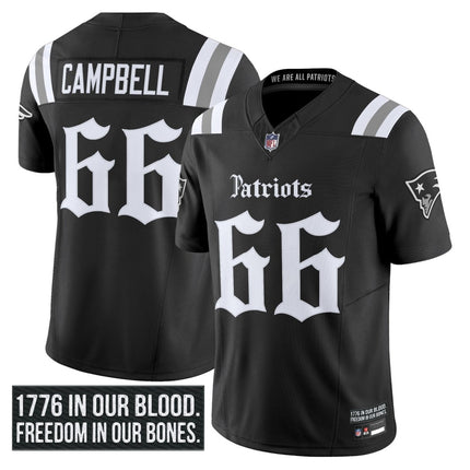 Men's New England Patriots 'Gothic Revolution Edition' Vapor Limited Jersey - All Stitched NEPAT_KDZ - KINDOZY