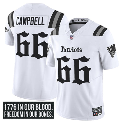 Men's New England Patriots 'Gothic Revolution Edition' Vapor Limited Jersey - All Stitched NEPAT_KDZ - KINDOZY