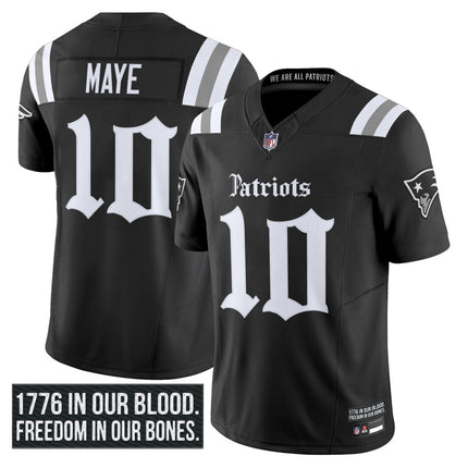 Men's New England Patriots 'Gothic Revolution Edition' Vapor Limited Jersey - All Stitched NEPAT_KDZ - KINDOZY
