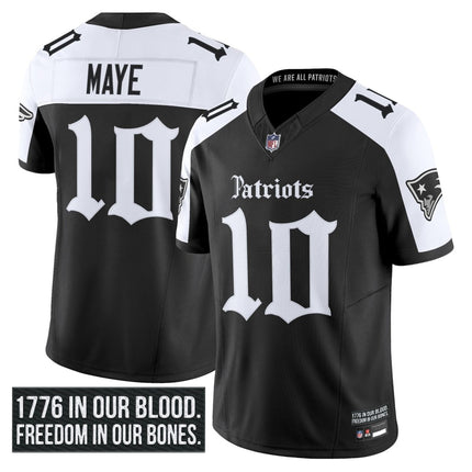 Men's New England Patriots 'Gothic Revolution Edition' Vapor Limited Jersey - All Stitched NEPAT_KDZ - KINDOZY