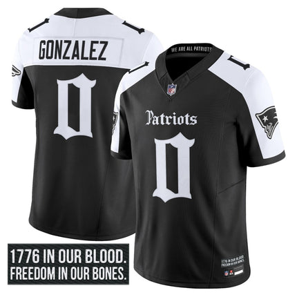 Men's New England Patriots 'Gothic Revolution Edition' Vapor Limited Jersey - All Stitched NEPAT_KDZ - KINDOZY