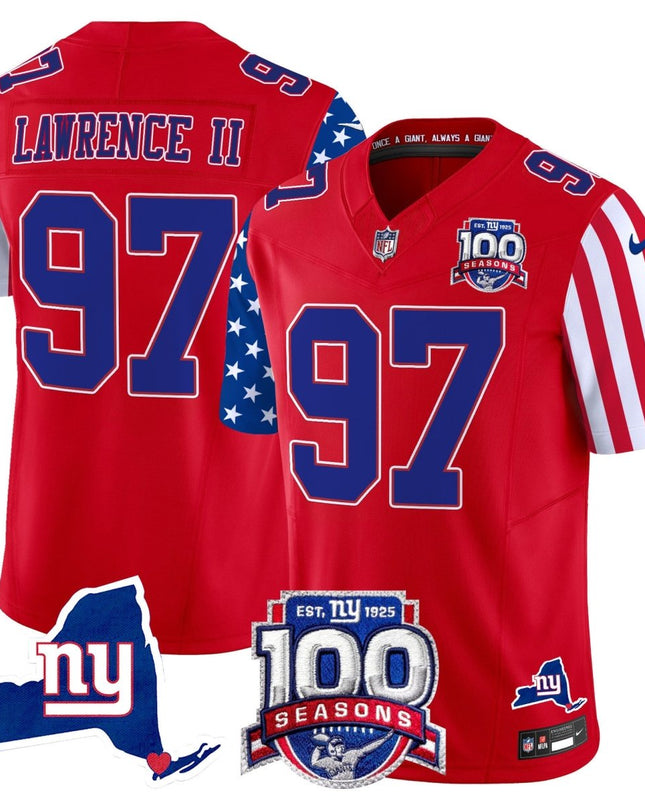 Men's New York Giants American Style Vapor Limited Jersey - All Stitched NYG_KDZ - KINDOZY