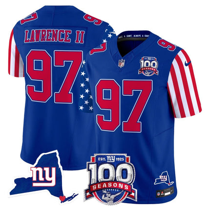 Men's New York Giants American Style Vapor Limited Jersey - All Stitched NYG_KDZ - KINDOZY