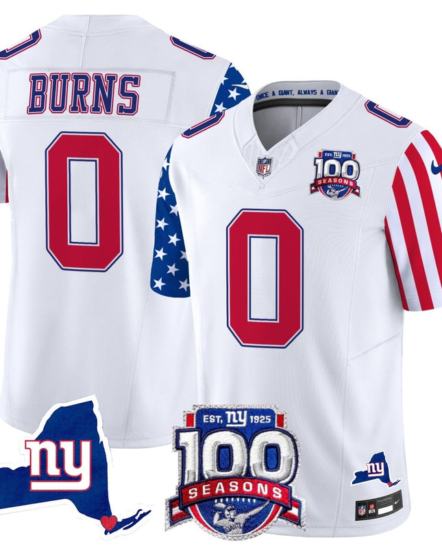 Men's New York Giants American Style Vapor Limited Jersey - All Stitched NYG_KDZ - KINDOZY