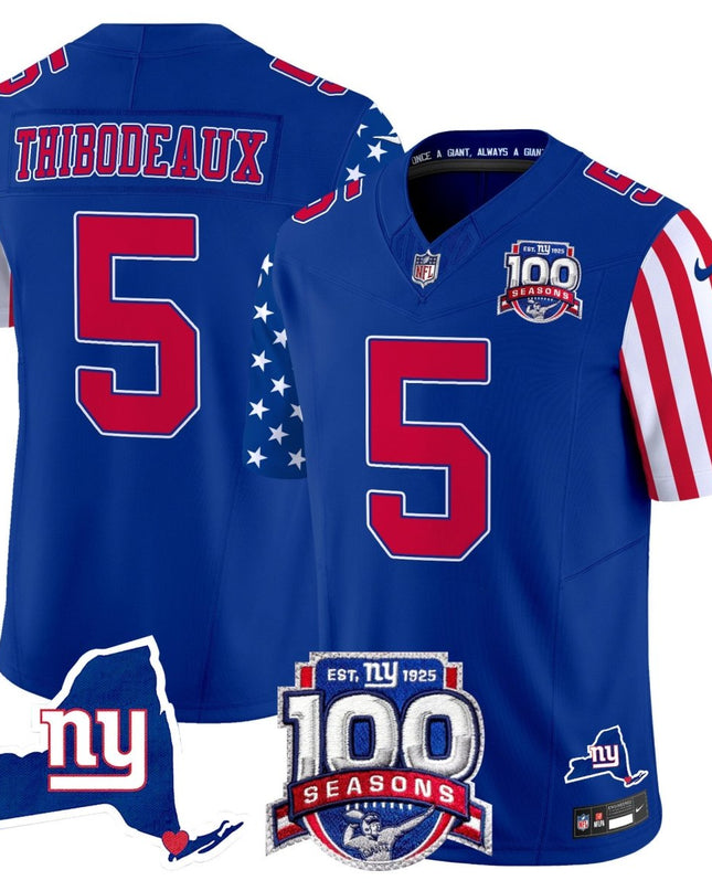 Men's New York Giants American Style Vapor Limited Jersey - All Stitched NYG_KDZ - KINDOZY