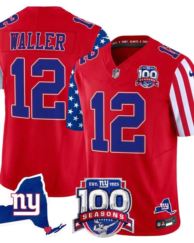 Men's New York Giants American Style Vapor Limited Jersey - All Stitched NYG_KDZ - KINDOZY
