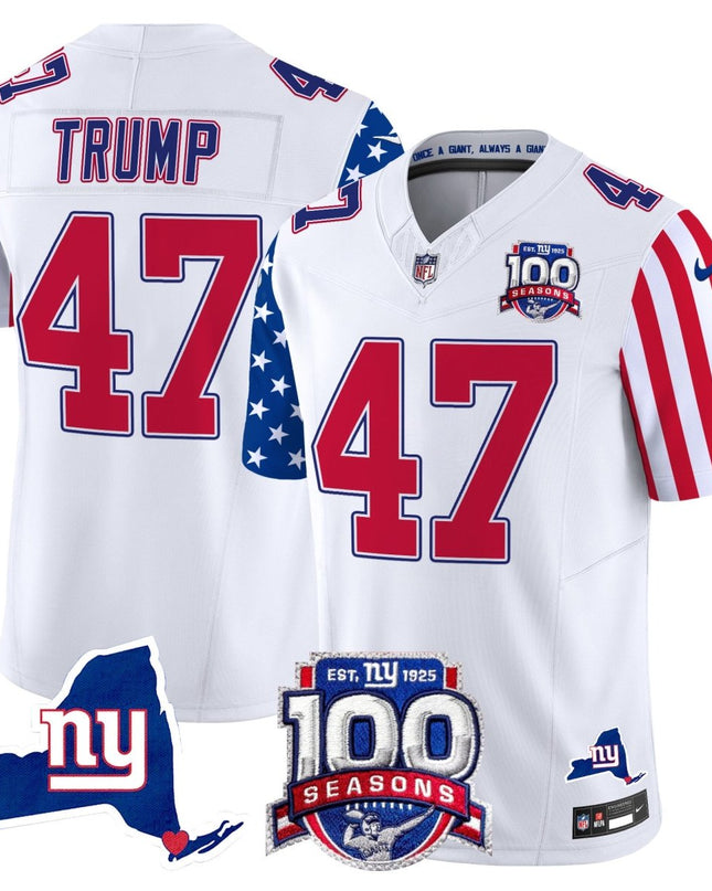 Men's New York Giants American Style Vapor Limited Jersey - All Stitched NYG_KDZ - KINDOZY