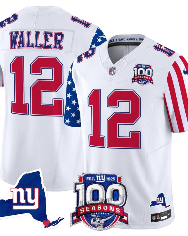 Men's New York Giants American Style Vapor Limited Jersey - All Stitched NYG_KDZ - KINDOZY