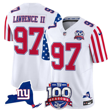 Men's New York Giants American Style Vapor Limited Jersey - All Stitched NYG_KDZ - KINDOZY