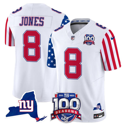Men's New York Giants American Style Vapor Limited Jersey - All Stitched NYG_KDZ - KINDOZY