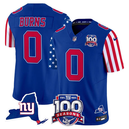 Men's New York Giants American Style Vapor Limited Jersey - All Stitched NYG_KDZ - KINDOZY