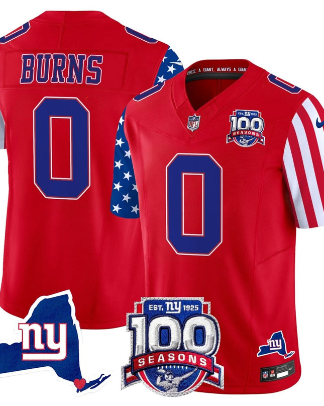 Men's New York Giants American Style Vapor Limited Jersey - All Stitched NYG_KDZ - KINDOZY