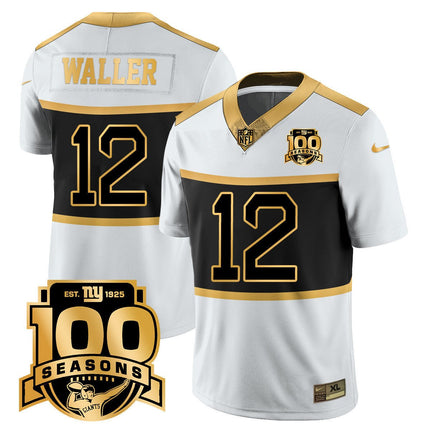 Men's New York Giants "Century Red' 100TH Season Commemorative Jersey TLA - All Stitched NYG_KDZ - KINDOZY