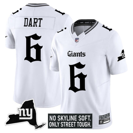 Men's New York Giants 'Gothic Gotham Edition' Vapor Limited Jersey - All Stitched NYG_KDZ - KINDOZY