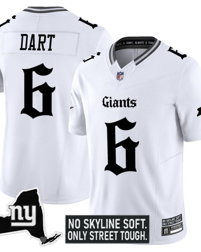 Men's New York Giants 'Gothic Gotham Edition' Vapor Limited Jersey - All Stitched NYG_KDZ - KINDOZY