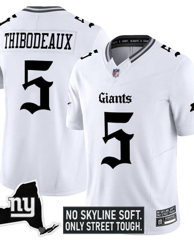 Men's New York Giants 'Gothic Gotham Edition' Vapor Limited Jersey - All Stitched NYG_KDZ - KINDOZY
