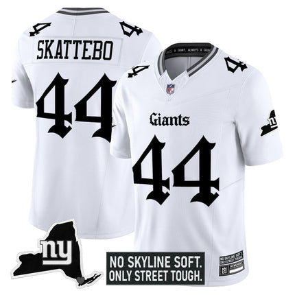 Men's New York Giants 'Gothic Gotham Edition' Vapor Limited Jersey - All Stitched NYG_KDZ - KINDOZY