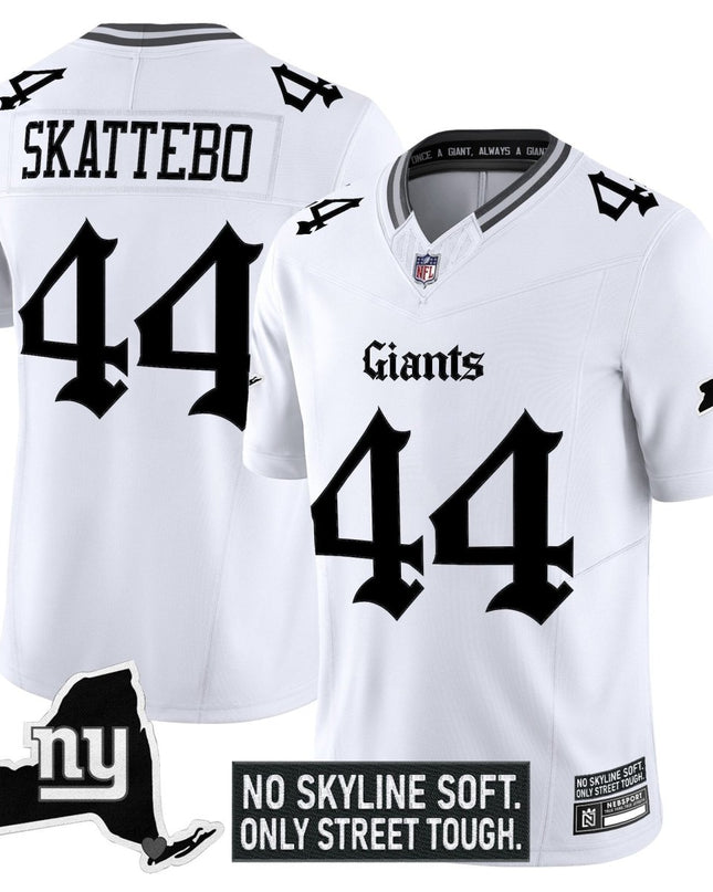 Men's New York Giants 'Gothic Gotham Edition' Vapor Limited Jersey - All Stitched NYG_KDZ - KINDOZY