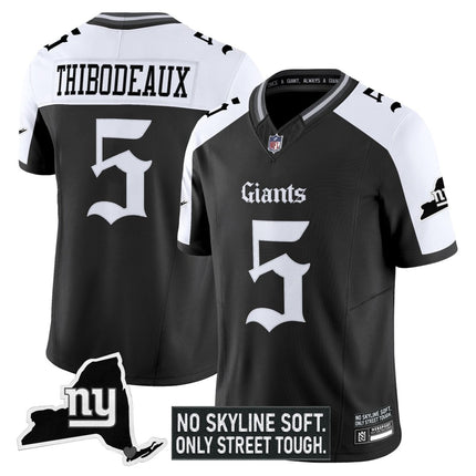 Men's New York Giants 'Gothic Gotham Edition' Vapor Limited Jersey - All Stitched NYG_KDZ - KINDOZY
