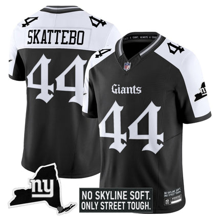Men's New York Giants 'Gothic Gotham Edition' Vapor Limited Jersey - All Stitched NYG_KDZ - KINDOZY