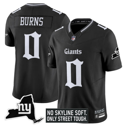 Men's New York Giants 'Gothic Gotham Edition' Vapor Limited Jersey - All Stitched NYG_KDZ - KINDOZY