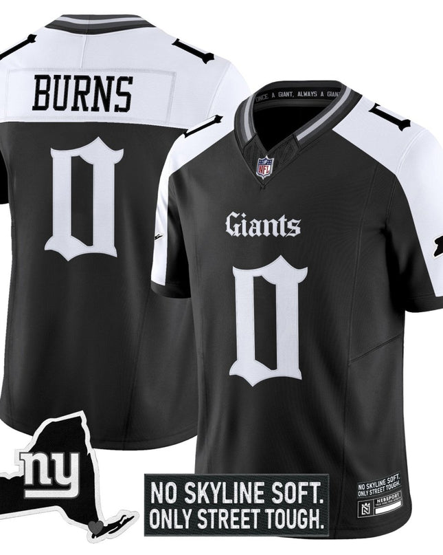 Men's New York Giants 'Gothic Gotham Edition' Vapor Limited Jersey - All Stitched NYG_KDZ - KINDOZY