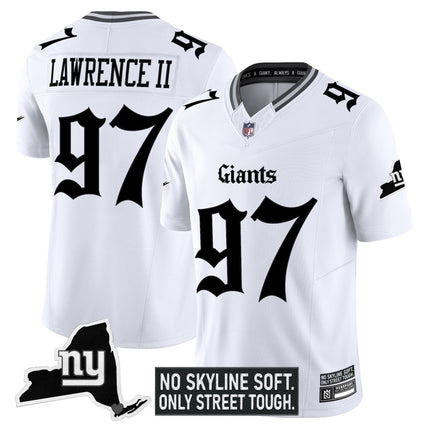 Men's New York Giants 'Gothic Gotham Edition' Vapor Limited Jersey - All Stitched NYG_KDZ - KINDOZY