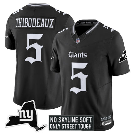 Men's New York Giants 'Gothic Gotham Edition' Vapor Limited Jersey - All Stitched NYG_KDZ - KINDOZY