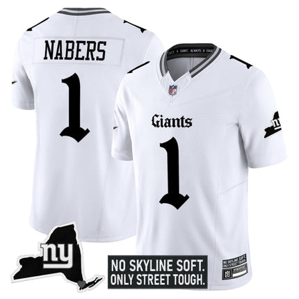 Men's New York Giants 'Gothic Gotham Edition' Vapor Limited Jersey - All Stitched NYG_KDZ - KINDOZY
