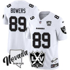 Brock Bowers - 89 / White Limited / S