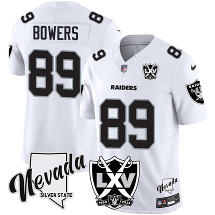 Men's Raiders 2024 Vapor Limited Jersey - 65th Anniversary - All Stitched LVRAI_KDZ - KINDOZY