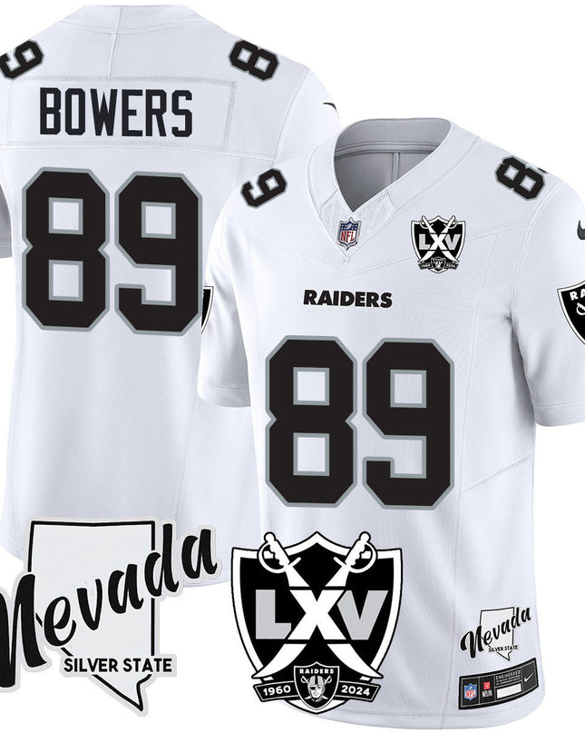 Men's Raiders 2024 Vapor Limited Jersey - 65th Anniversary - All Stitched LVRAI_KDZ - KINDOZY