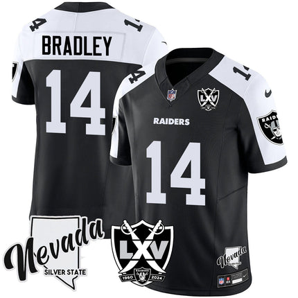 Men's Raiders 2024 Vapor Limited Jersey - 65th Anniversary - All Stitched LVRAI_KDZ - KINDOZY