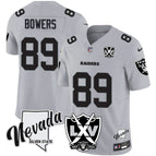 Brock Bowers - 89 / Silver / S