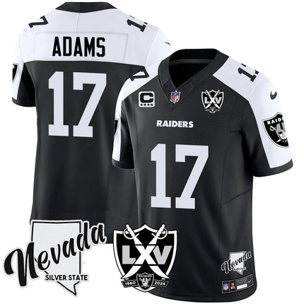 Men's Raiders 2024 Vapor Limited Jersey - 65th Anniversary - All Stitched LVRAI_KDZ - KINDOZY